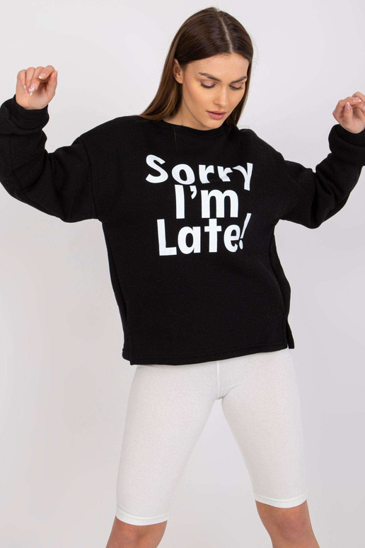 Francisco must naiste kapuutsita kampsun