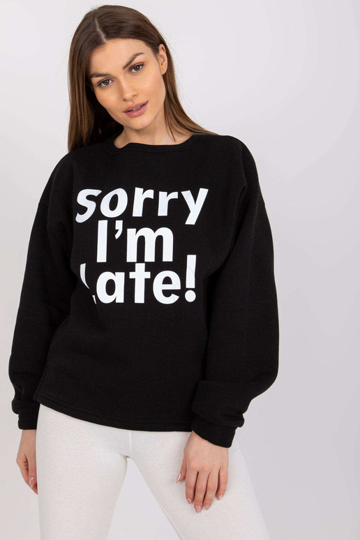 Francisco must naiste kapuutsita kampsun