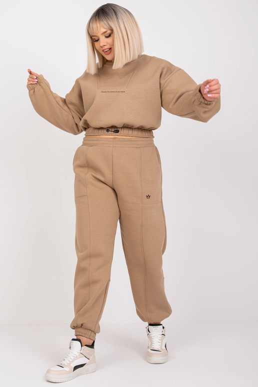 Beež Plus Size puuvillane dressipluus...