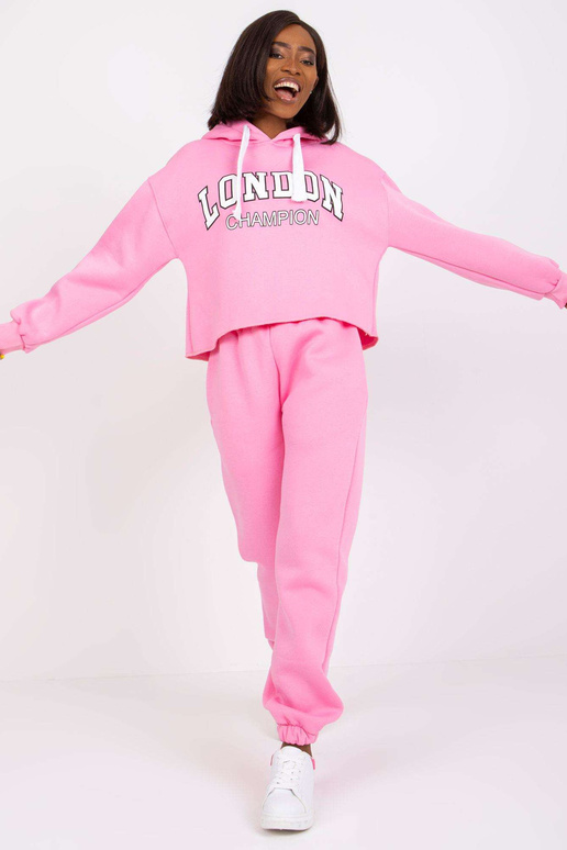 Roosa kapuutsiga dressikomplekt Laraina