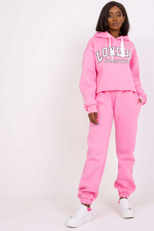 Roosa kapuutsiga dressikomplekt Laraina