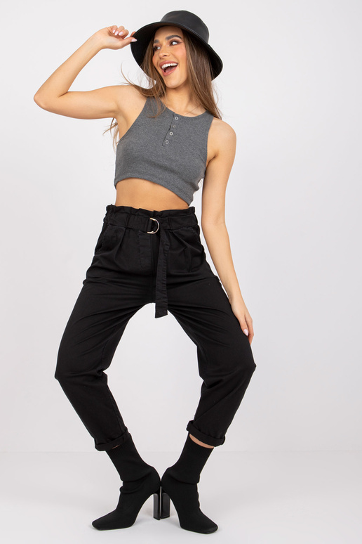 Mustad Cabrera puuvillased naiste püksid