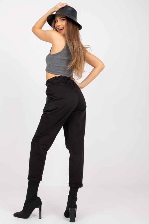 Mustad Cabrera puuvillased naiste püksid