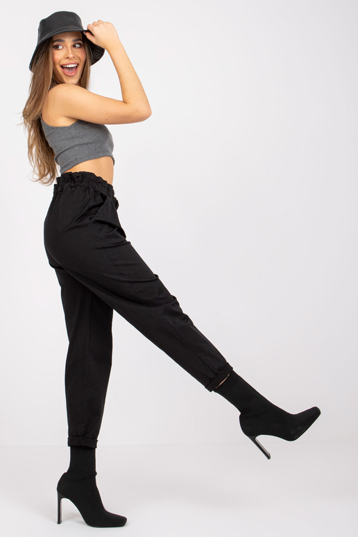 Mustad Cabrera puuvillased naiste püksid