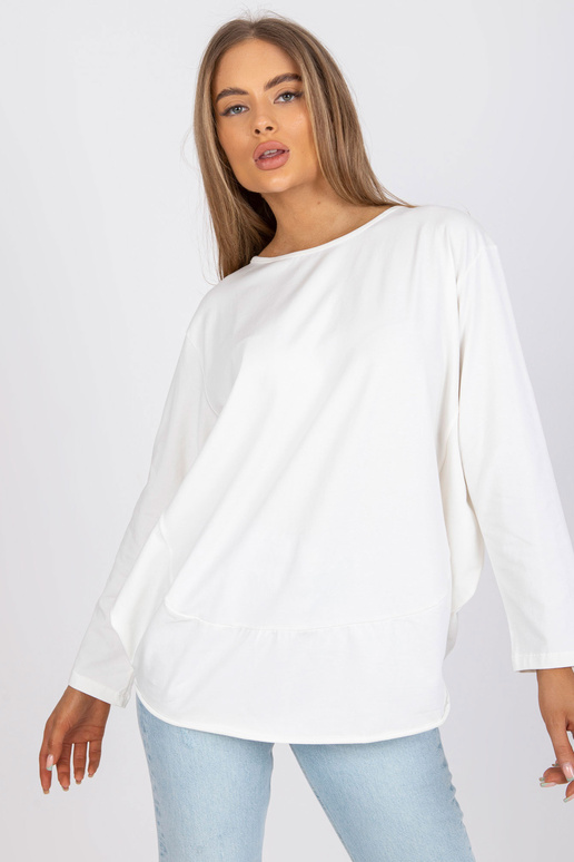 Ecru Oversized pikkade varrukatega...