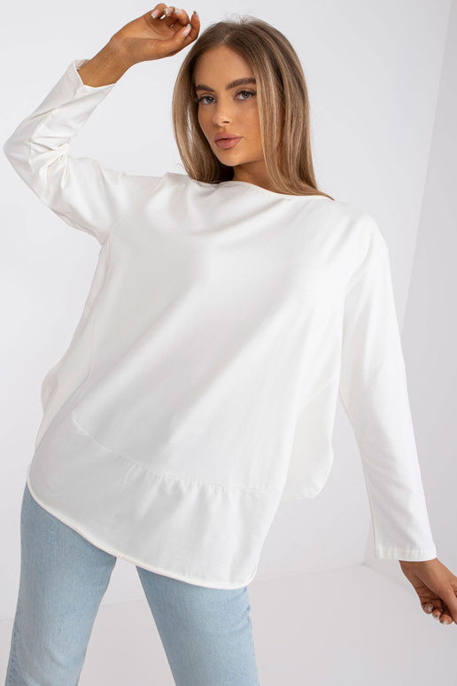 Ecru Oversized pikkade varrukatega...