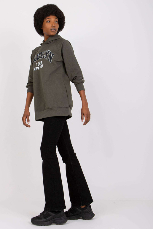 Khakivärvi pikk dressipluus Roxane