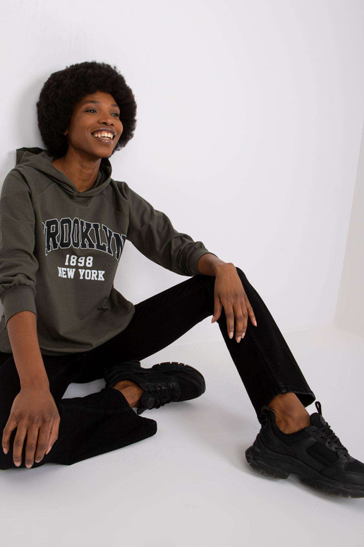 Khakivärvi pikk dressipluus Roxane