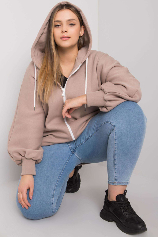 Tumebeež plusssuuruses kapuuts Ella