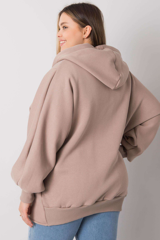 Tumebeež plusssuuruses kapuuts Ella