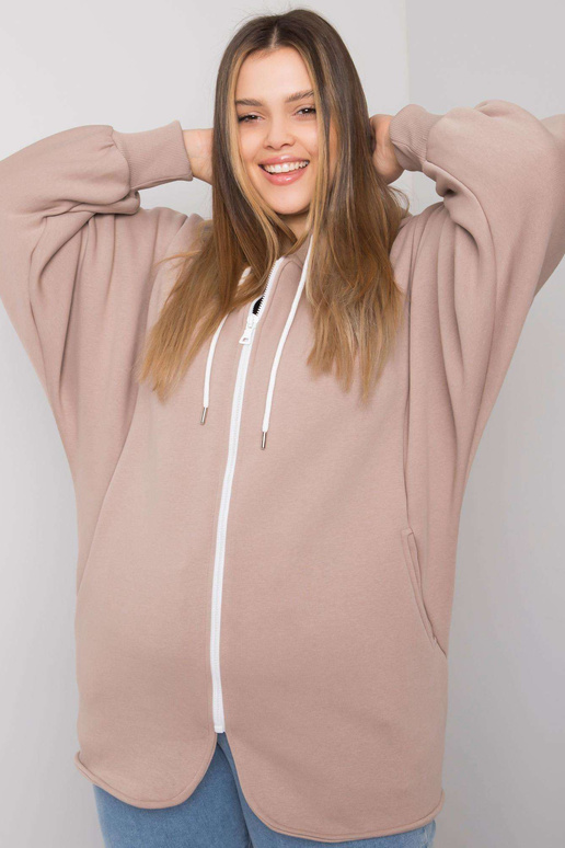 Tumebeež plusssuuruses kapuuts Ella