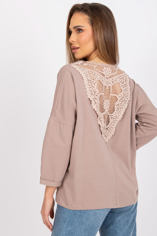 Tumebeež puuvillane pluus Sylvie RUE...