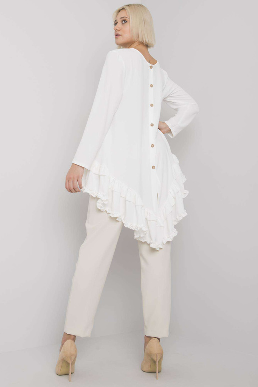 Valge voldiga pluus Tracy RUE PARIS