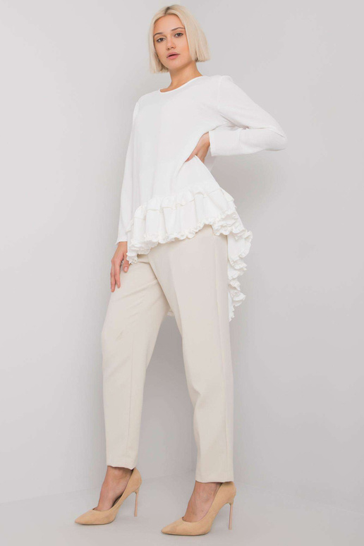 Valge voldiga pluus Tracy RUE PARIS