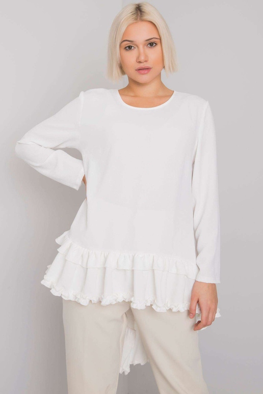 Valge voldiga pluus Tracy RUE PARIS