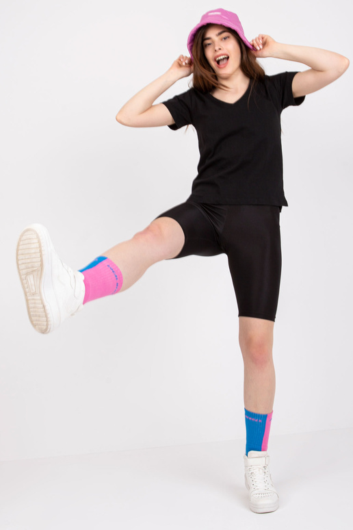 Must naiste T-särk puuvillane Salina...