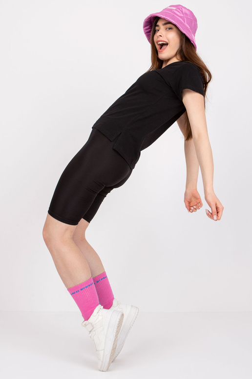 Must naiste T-särk puuvillane Salina...