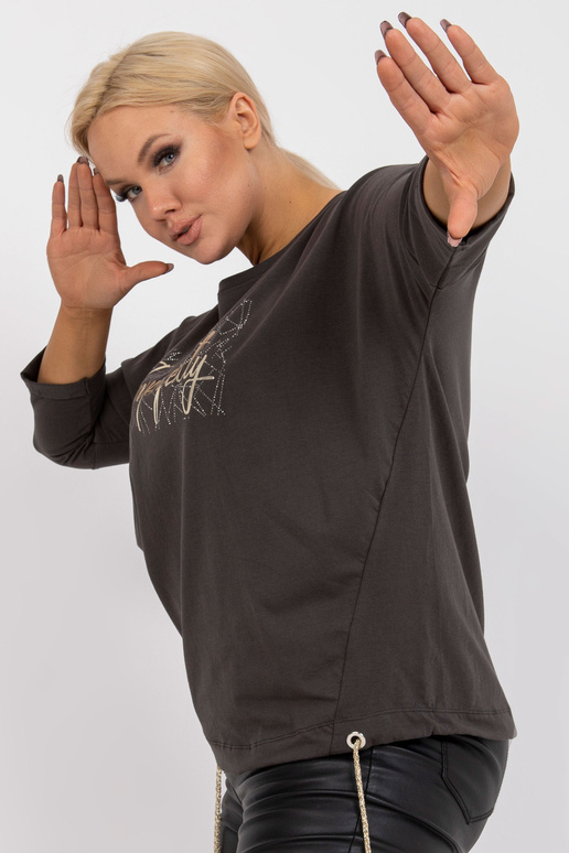 Khaki puuvillane suures suuruses...