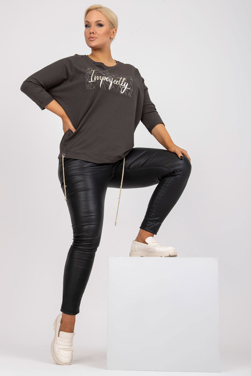 Khaki puuvillane suures suuruses...