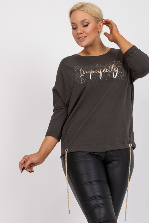 Khaki puuvillane suures suuruses...