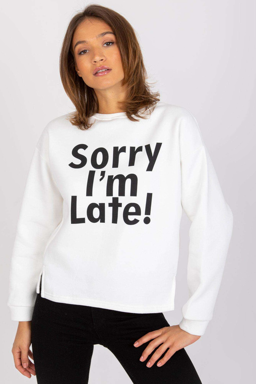 Ecru dressipluus Francisco subtiitritega