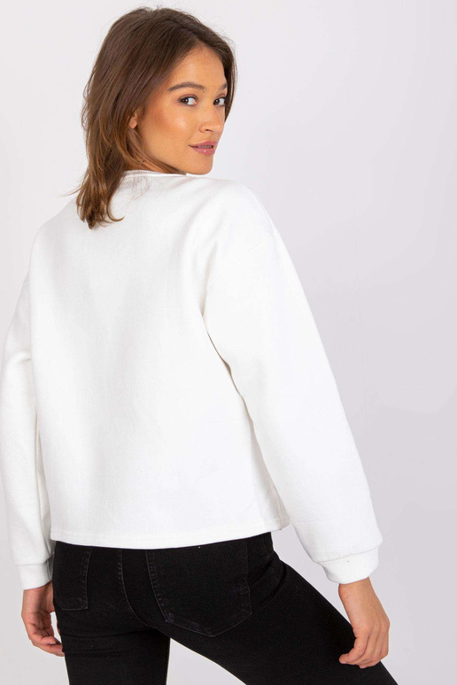 Ecru dressipluus Francisco subtiitritega