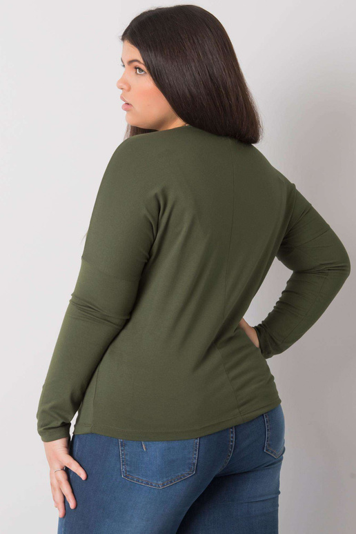 Khaki tavaline pluus Elisa suures...