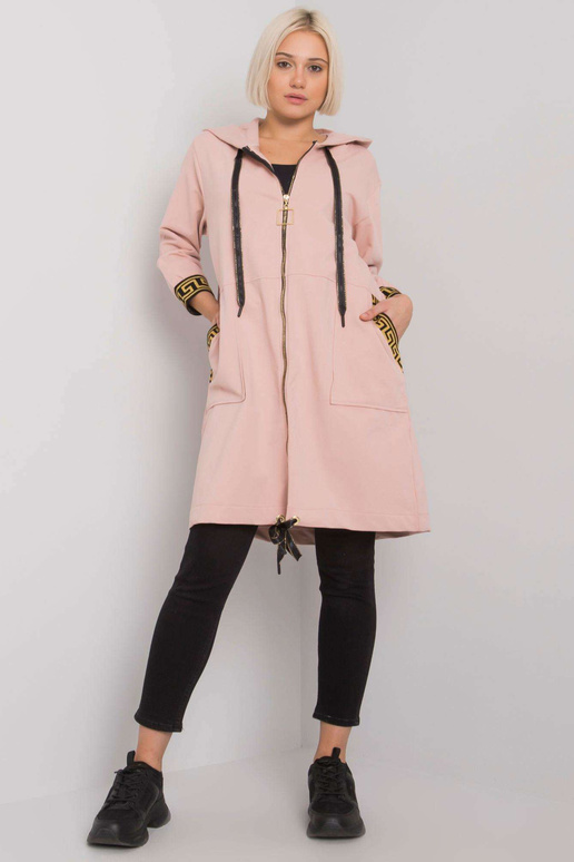 Dirty roosa Lisbon naiste kapuuts