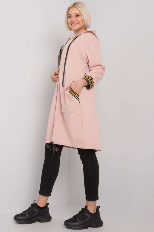 Dirty roosa Lisbon naiste kapuuts