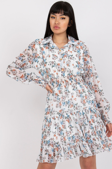 Valge lillelise trükise ja... 2