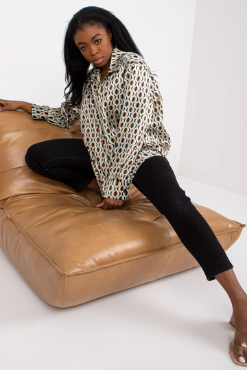 Beež asümmeetriline trükiga...