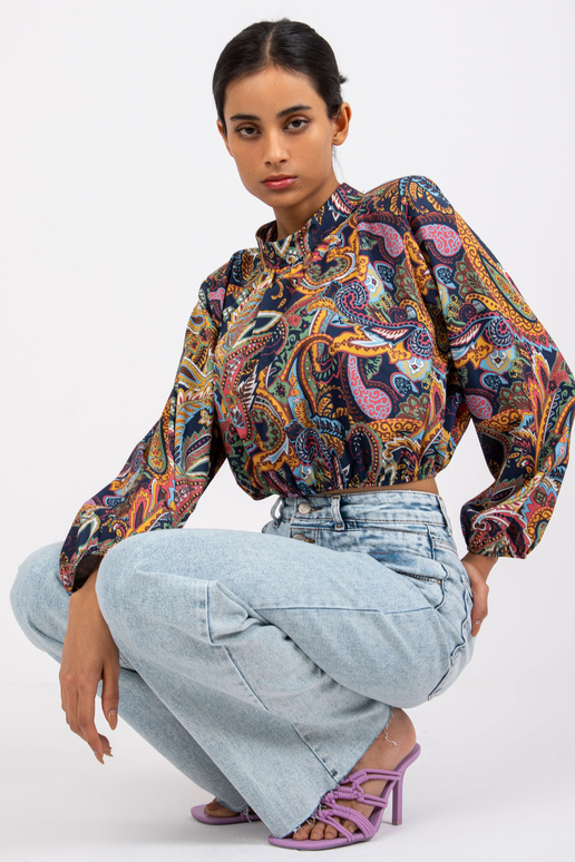 Meresinine Mia trükistega pluus