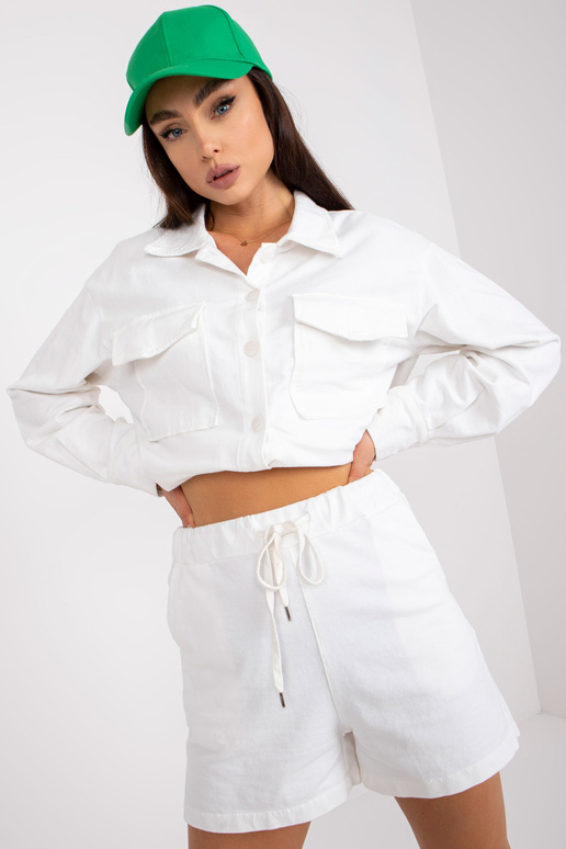 Ekrüpuuvillane kaheosaline suvekomplekt Ekrüpuuvillane kaheosaline suvekomplekt