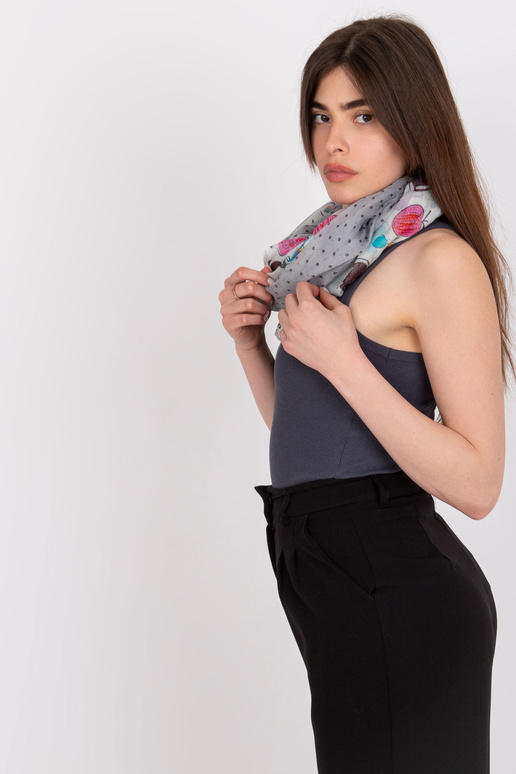 Valge-hall ümbris trükiga