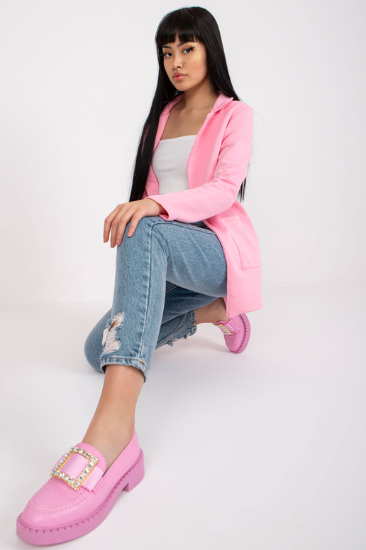 Heleroosa taskutega dressipluus RUE...