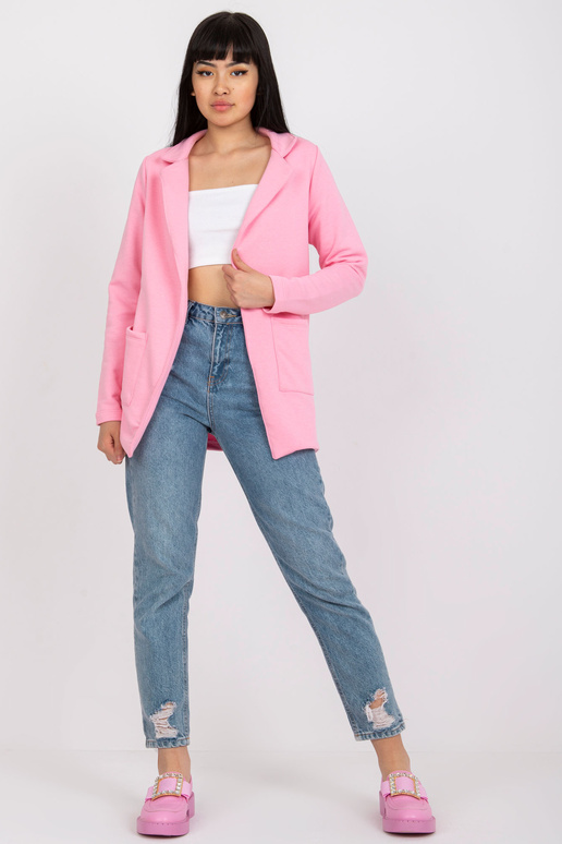 Heleroosa taskutega dressipluus RUE...