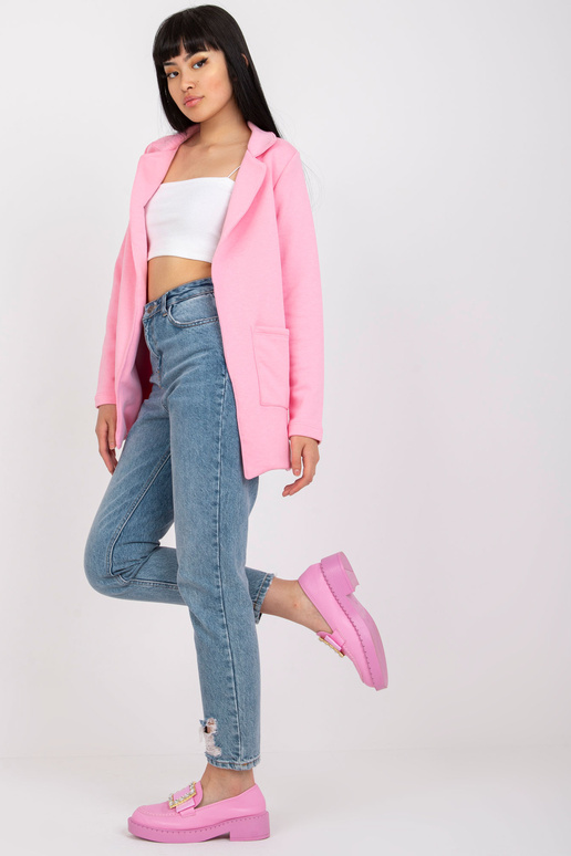 Heleroosa taskutega dressipluus RUE...