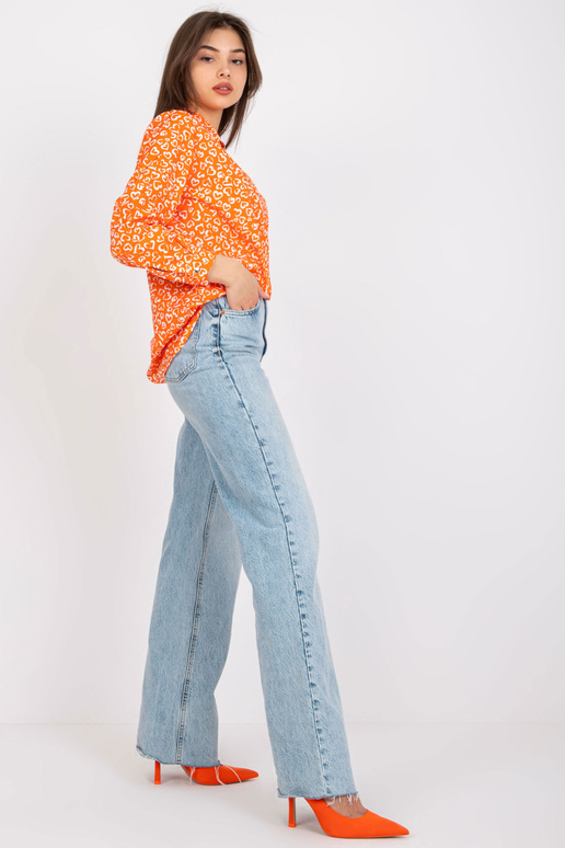 Oranž lahtine Inesa Printiga pluus