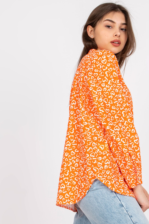 Oranž lahtine Inesa Printiga pluus