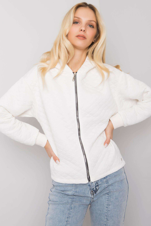 Ecru tepitud dressipluus basic Melanie