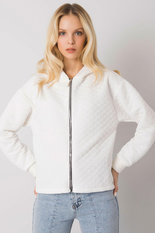 Ecru tepitud dressipluus basic Melanie