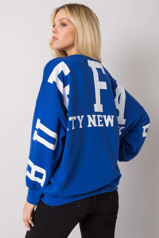 Brooke'i trükiga sinine dressipluus