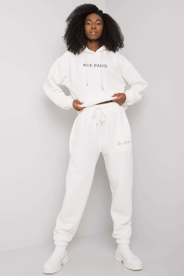 Ecru dressipüksid teppiga... 2