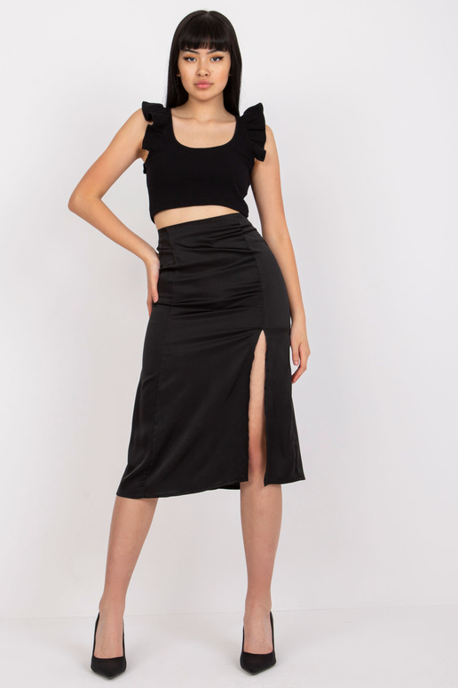 Must midi-pliiatsiseelik lõhikuga RUE... Must midi-pliiatsiseelik lõhikuga RUE...