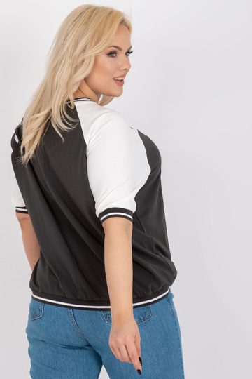 Khaki-valge pluss suuruses...