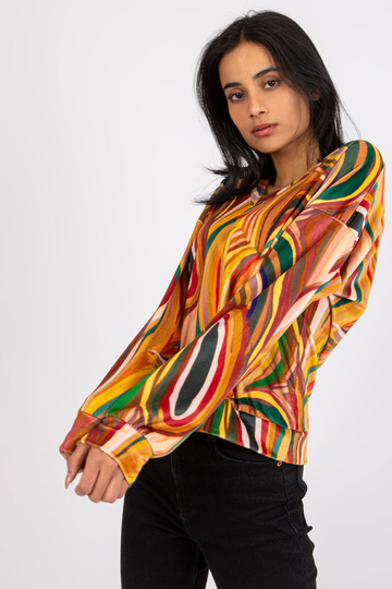 Kollane V-kaelusega pluus... 2