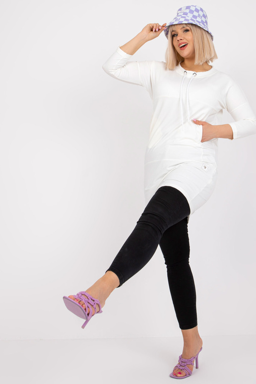 Ecru dressipluusi tuunika pluss...