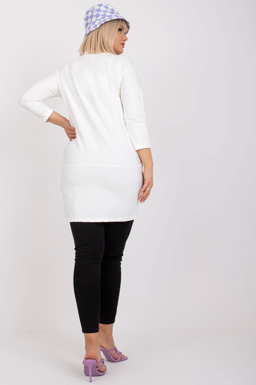 Ecru dressipluusi tuunika pluss...