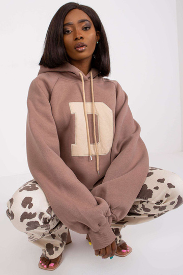 Pruun Oversize dressipluus...