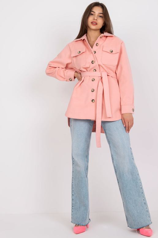 Roosa pikk triibuga Olesia särk